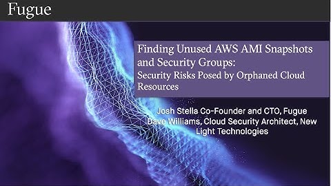 Finding Unused AWS AMI Snapshots and Security Groups