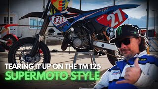 TM 125 Supermoto Ride with George Hammerbeck