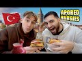 Ich TESTE mit @ApoRed BURGIES in ISTANBUL! | FOOD TOUR ISTANBUL | TomSprm