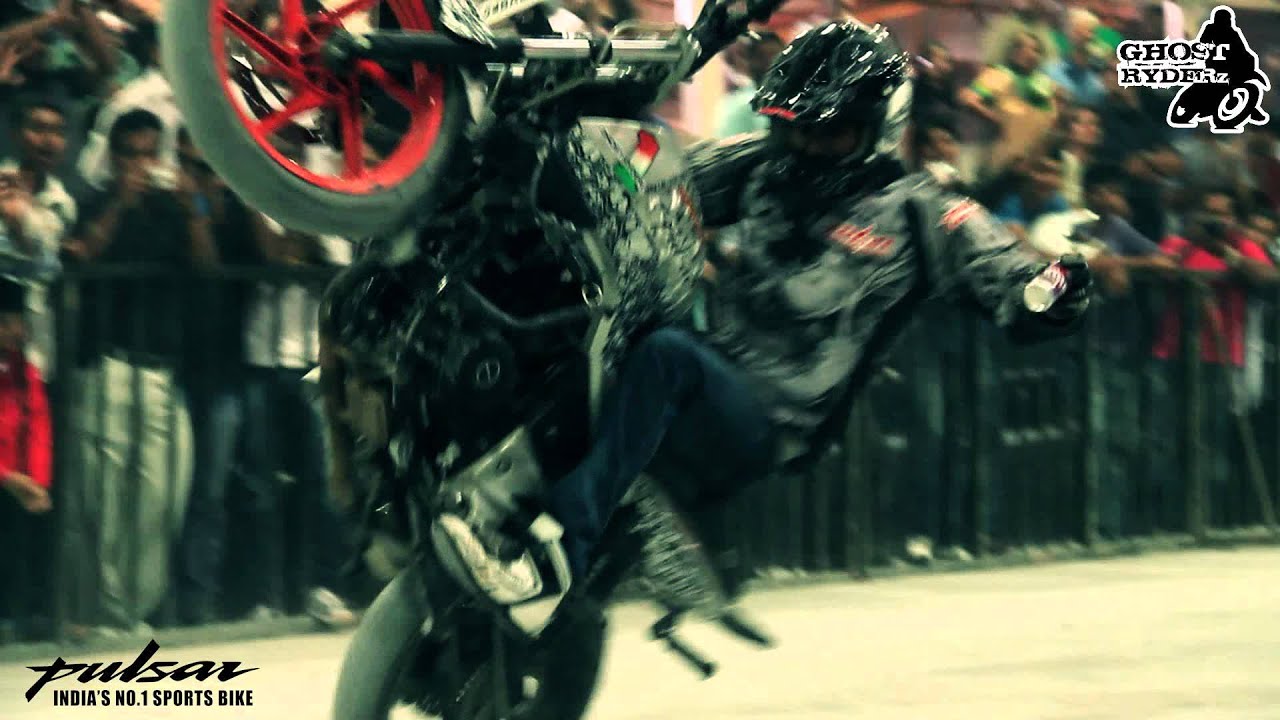 Ghost Ryderz stunt show @ Times Auto Show Bengaluru