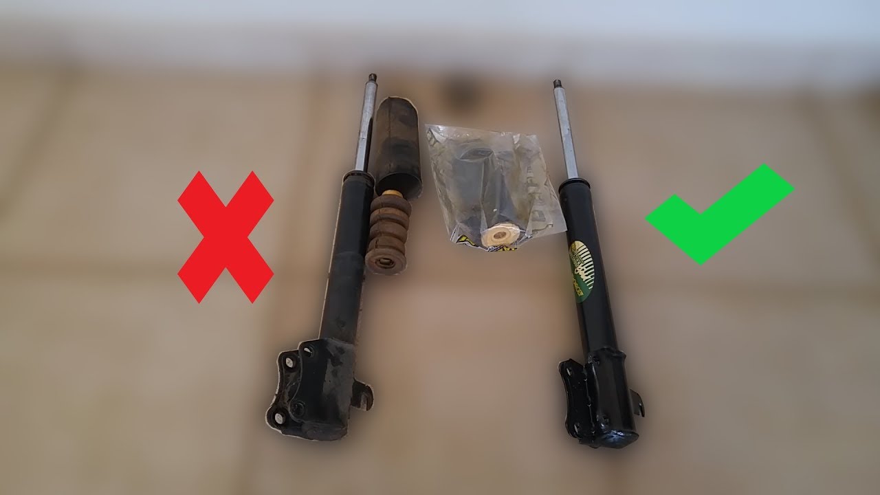 Trocamos os Amortecedores Traseiros do Escort XR3