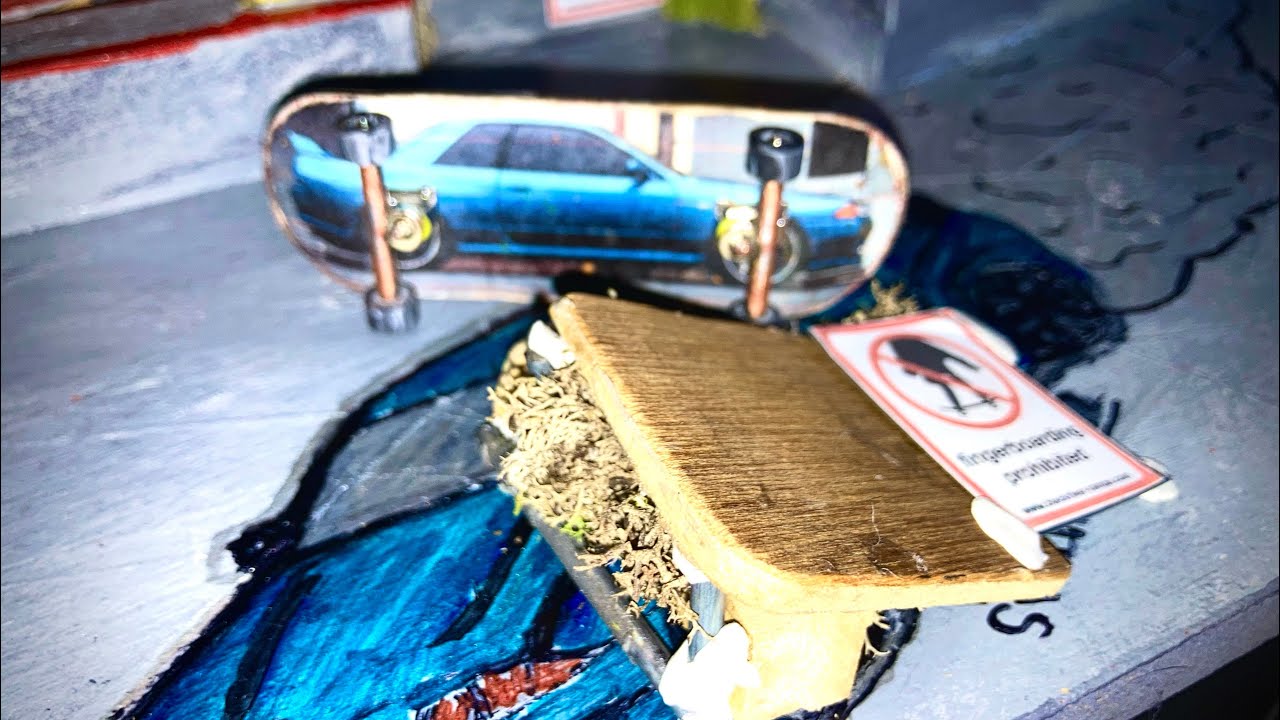 DIY FINGERBOARD KICKER (REALISTIC) YouTube