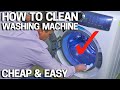 How to Clean a Washing Machine CHEAP & EASY No More Smell!