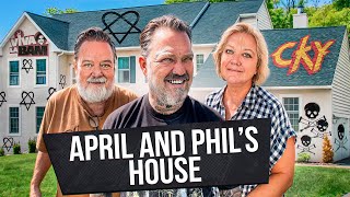 April and Phil Margera's Ultimate House Tour Ft. Bam, Raab, Rake and Frantz