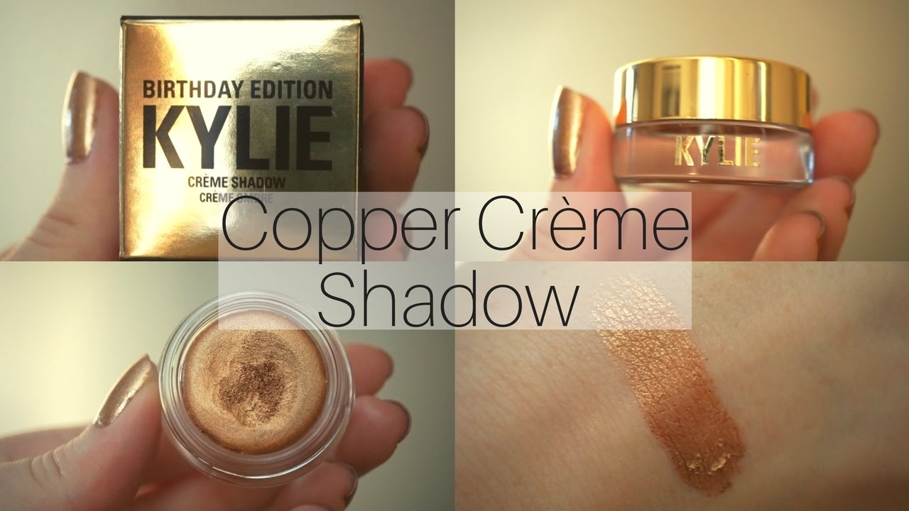 Kylie Cosmetics Copper Creme Shadow Swatch | TheBeautyJournals