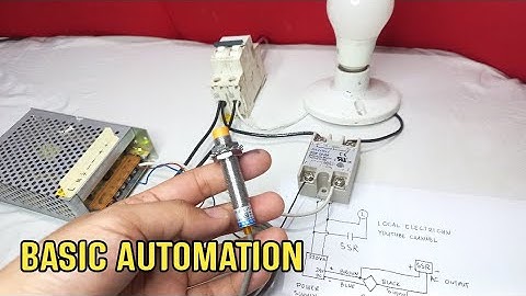 SSR AC Output and Inductive Proximity Sensor Wiring and Diagram | Local Electrician