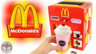 McDonald&#39;s Milkshake Custom LEGO Machine | Strawberry and Chocolate