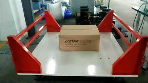 Rotary Vibration Test Machine Transportation Simulation