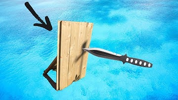 Building a Knife Throwing Target