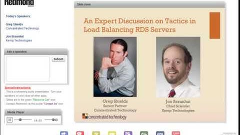 Load Balancer - Remote Desktop Services: Expanding Past One Server