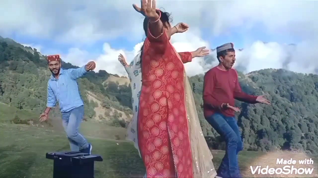 Apni Dholki Apna Raag Aman Bharmouri  song  with pahari dance lovely boy Himachali 