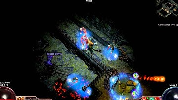 Path Of Exile 1080p - Blood Magic Shadow Build Part 1 - Chatters