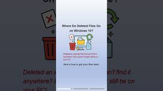 Where Do Deleted Files Go on Windows 10? Find Them Now! #deleted #file #windows10 #recovery #find