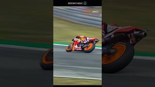 Why Bikes Lean in Turns? Simple Physics Explained 🏁 #biker #lean
