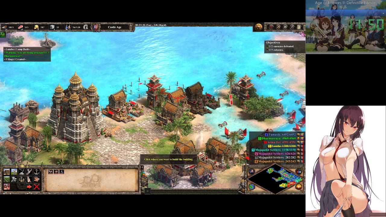 Age of Empires II: DE - Gajah Mada 3: The Oath to Unify Nusantara (Hard