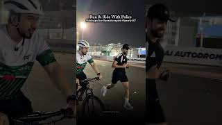 Run and ride with Dubai Police, celebrating unity, strength, and spirit #imsrk447 #dubaipolice