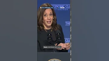 VP Kamala Harris Says Donald Trump S Economic Plan Favors The Wealthy 