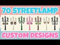 Best 70 streetlamp banner custom designs in animal crossing new horizons