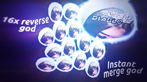 BLOB.IO Instant Merge - 16X REVERSE TRICKSPLIT  | The most skilled Player in io.community/ #DIABLO4K