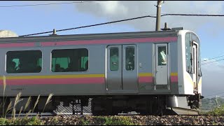 E129系B7編成【4K】信越本線上り普通444M