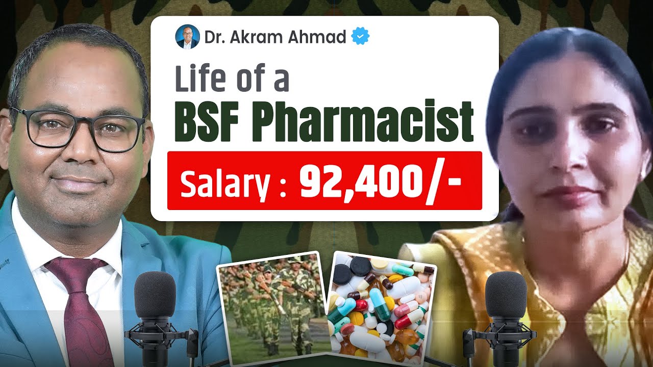 Life of a BSF Pharmacist | BSF Pharmacist Eligibility, Exam Pattern, Salary and Selection Process