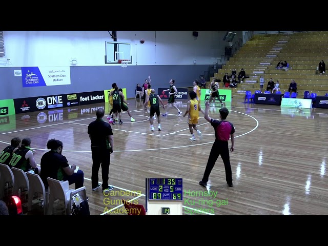 Waratah Men 2024 R6 - Canberra Gunners Academy vs HornsbyKu Ring Gai Spiders