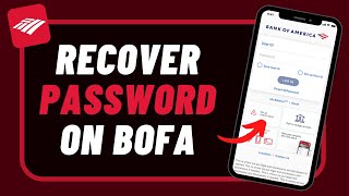 How to Recover Bank of America ID or Password !