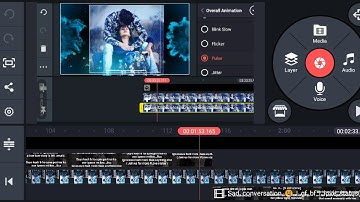 How to create whatsapp status on kinemaster | avee player template download and editing
