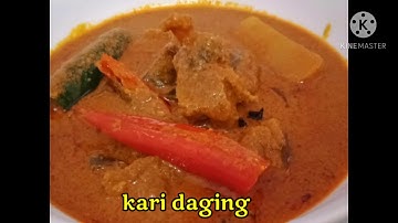 RESEPI KARI DAGING MUDAH DAN SEDAP