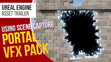 UE5 l 27+ Scene Capture Portal VFX Pack l Unreal Engine 5 (Trailer)