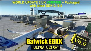 Egkk Airport London Gatwick - Full Edition By Mkvy Freeware