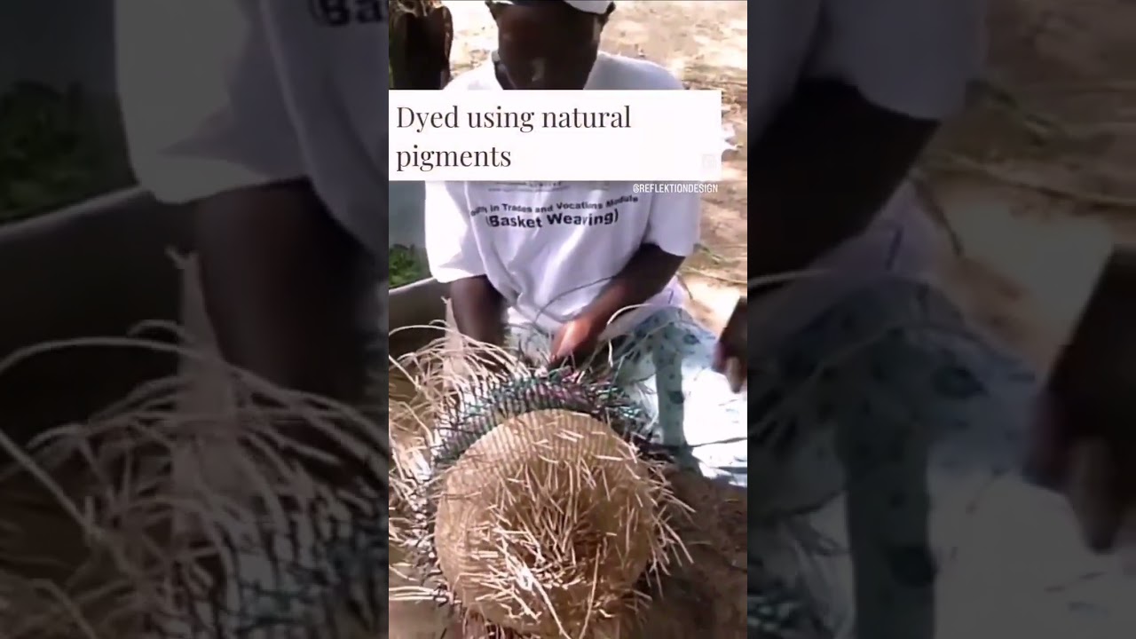 How African Baskets are Made | Bolga Baskets From Ghana