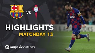 A great win of fc barcelona against rc celta in camp nou with
hat-trick leo messi and goal by busquets #barçacelta j13 laliga
santander 2019/2020subscri...