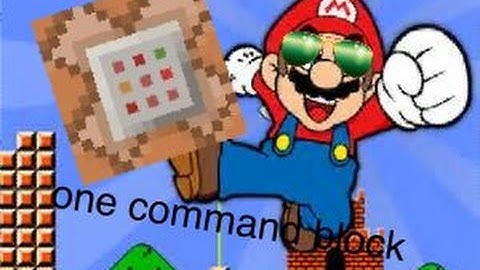 one command block/mario
