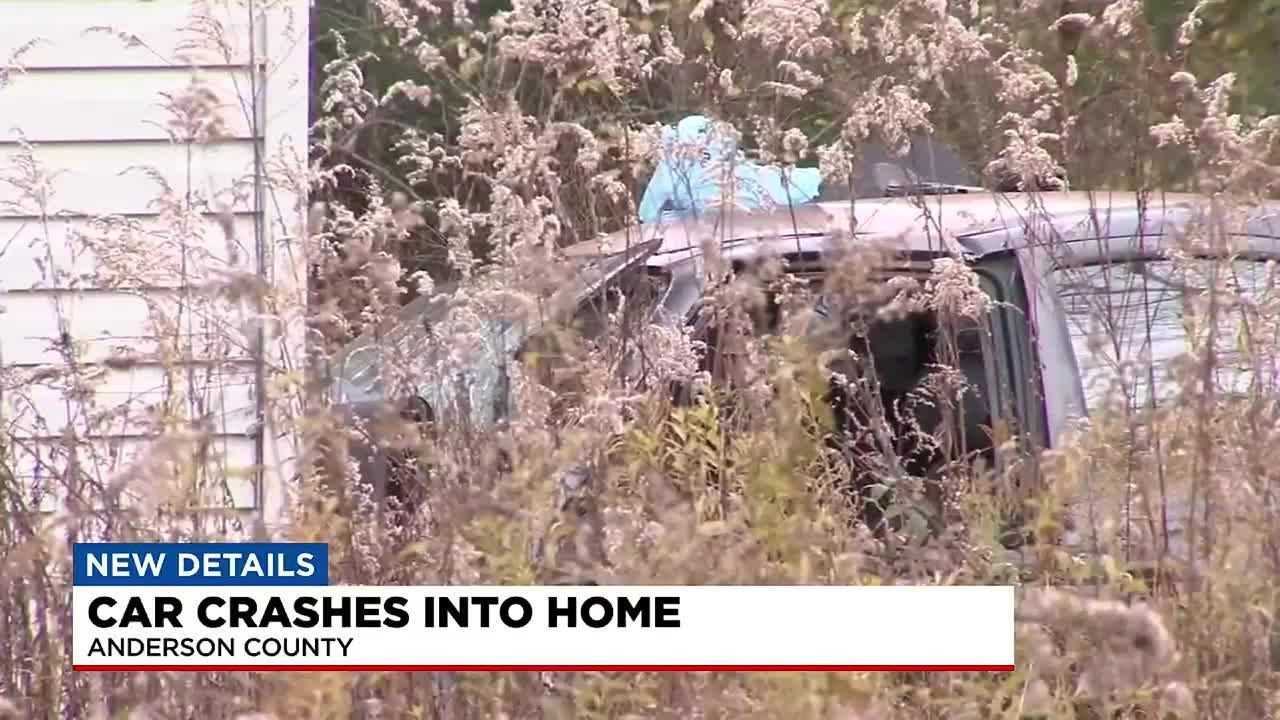 Man airlifted after car crashes into Upstate house - YouTube