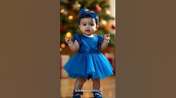Thumbnail of Jingle bells | Christmas status | Jingle bells dance | baby dancing video 😍🍼🧸🤩 #shorts