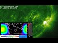 Geomagnetic Storm Watch - M 2.2 Solar Flare Just Detected - Plasma Petroglyph Tour