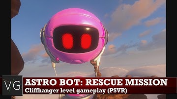 Astro Bot: Rescue Mission (PSVR) - Cliffhanger level gameplay. No commentary.