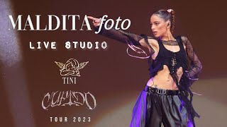 MALDITA FOTO - TINI CUPIDO TOUR 2023 - LIVE STUDIO