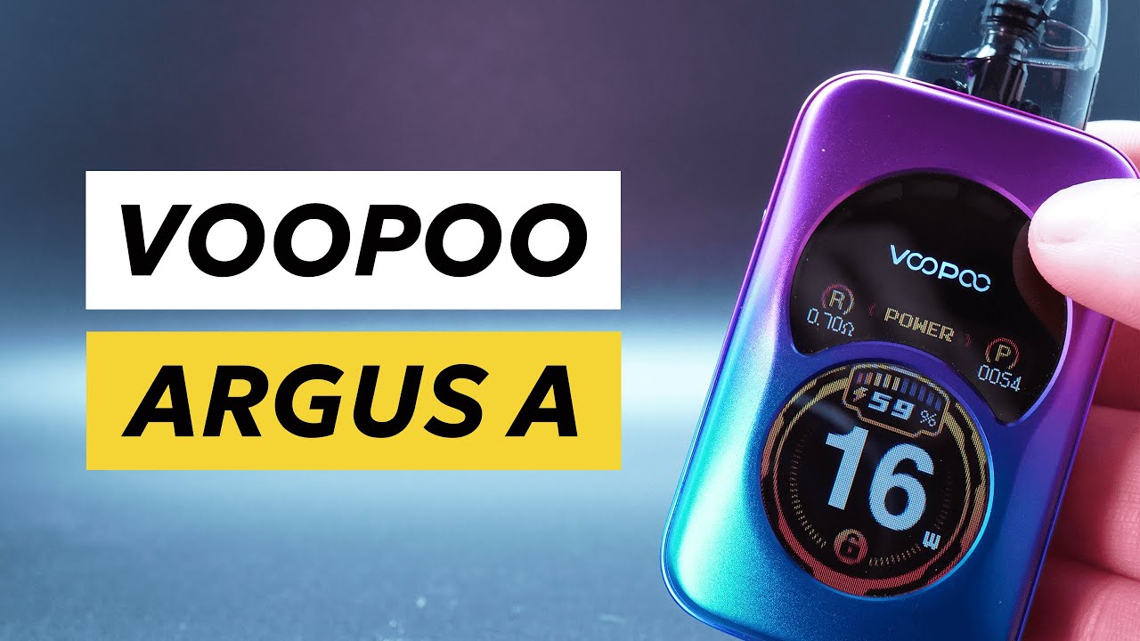 Voopoo Argus A Pod | Комплектація, особливості, меню, перший запуск