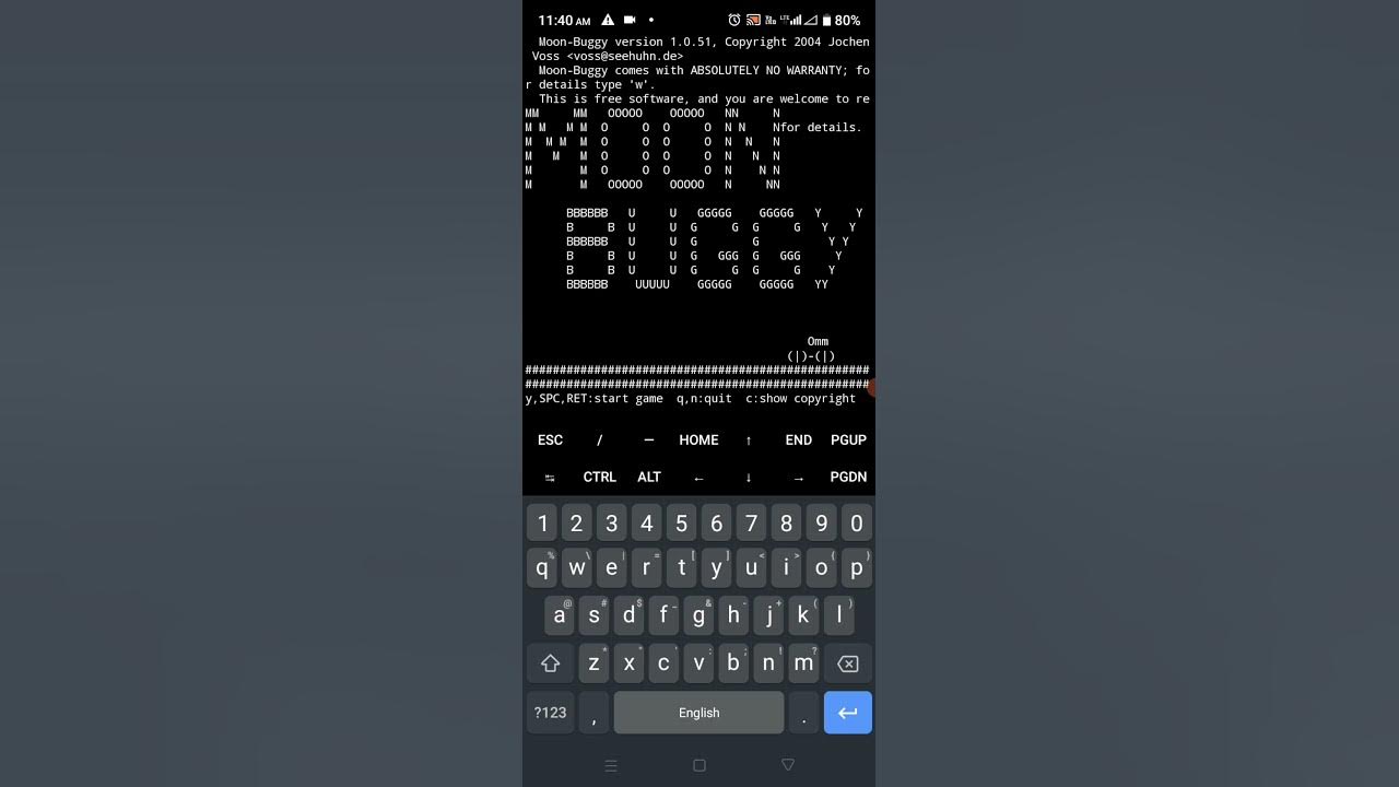 Play game in termux termux cool commands termux 2023 shorts youtube