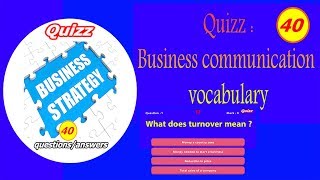 business communication vocabulary   40 questionsanswers screenshot 5