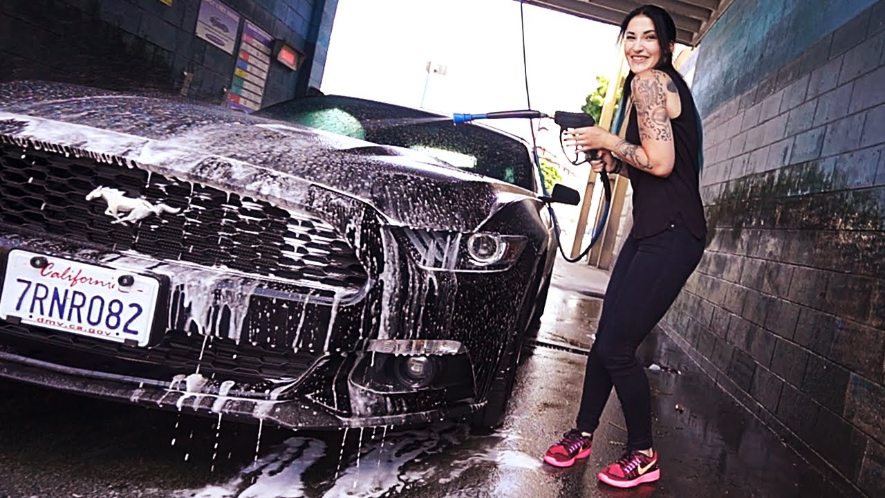 Selbst Auto Waschen sie wollte das auto waschen Selbst Auto Waschen sie wollte das auto waschen