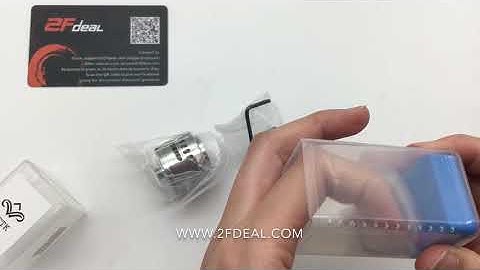 [2Fdeal]YFTK Warhead Style 316SS 30mm RDA with Squonk Pin