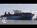 Aboard One of the Biggest Container Ships in the World | The New York Times