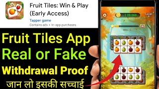Fruit Tiles Win & Play ! Fruit Tiles Win & Play Withdrawal ! Fruit Tiles Win & Play Real Or Fake screenshot 5