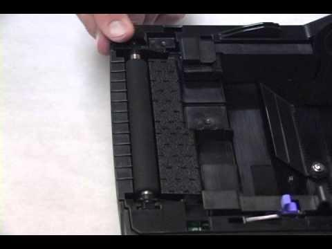 How to Clean platen roller CG4 Series