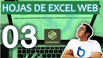 Handsontable(3)  - Hoja tipo excel en web (Tipos de datos)