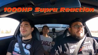 Subscriber Reacts To My 1000+HP MKIV Supra.