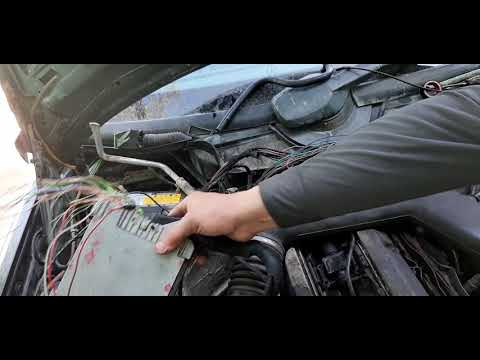 ربط وتشغيل محرك مرسيدس M104 Wiering Contact P Power